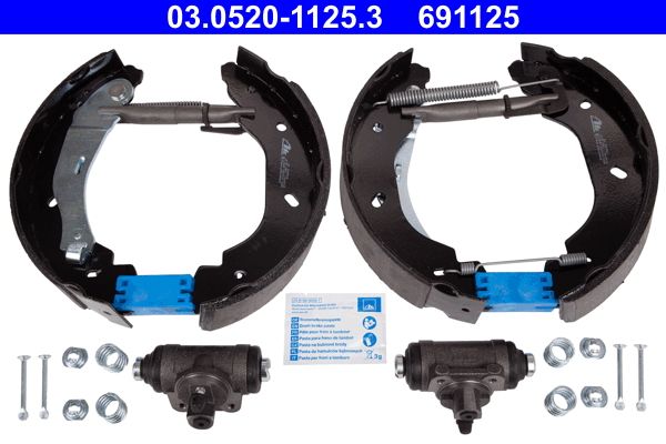 ATE 03.0520-1125.3 Brake Shoe Set