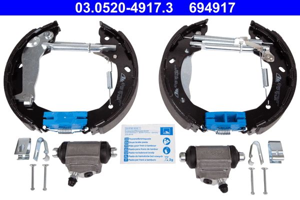 ATE 03.0520-4917.3 Brake Shoe Set