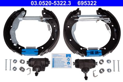 Brake Shoe Set ATE 03.0520-5322.3