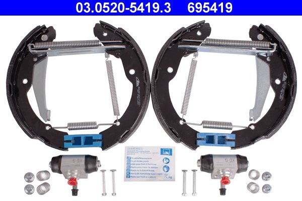 ATE 03.0520-5419.3 Brake Shoe Set