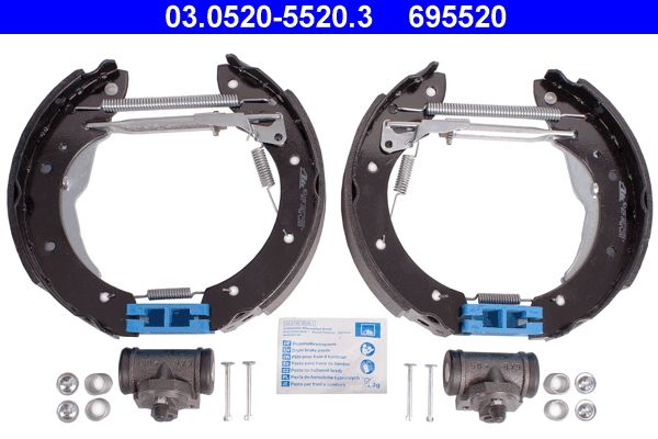 ATE 03.0520-5520.3 Brake Shoe Set