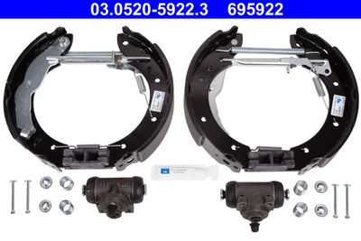 Brake Shoe Set ATE 03.0520-5922.3