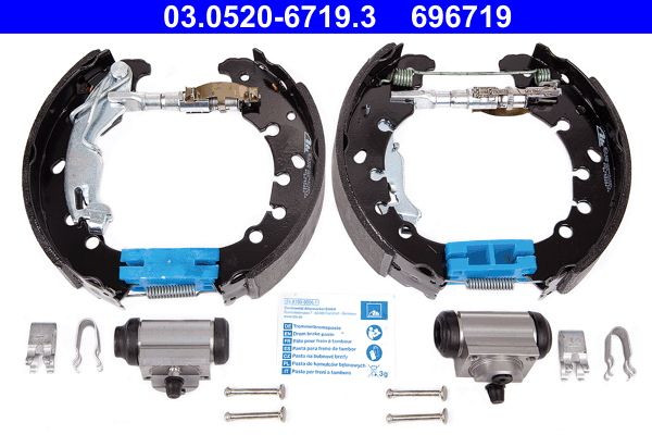 ATE 03.0520-6719.3 Brake Shoe Set