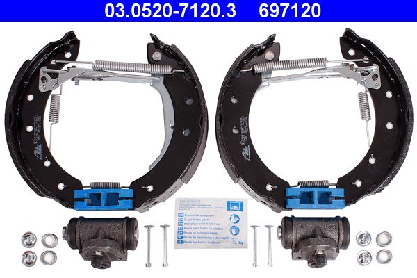 ATE 03.0520-7120.3 Brake Shoe Set