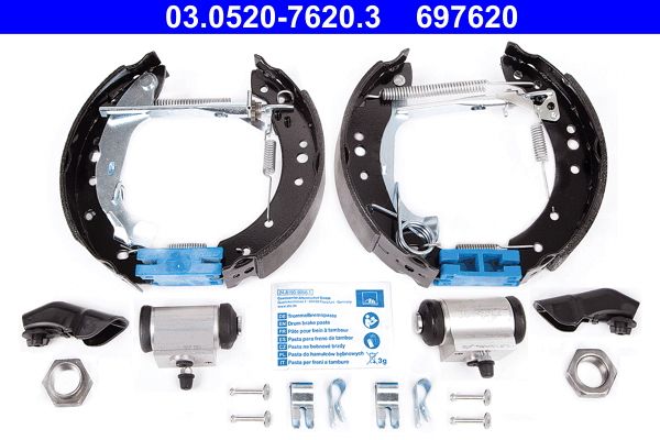 ATE 03.0520-7620.3 Brake Shoe Set