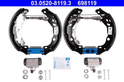 Brake Shoe Set ATE 03.0520-8119.3