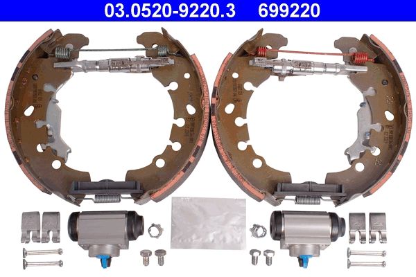 ATE 03.0520-9220.3 Brake Shoe Set
