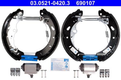 Brake Shoe Set ATE 03.0521-0420.3