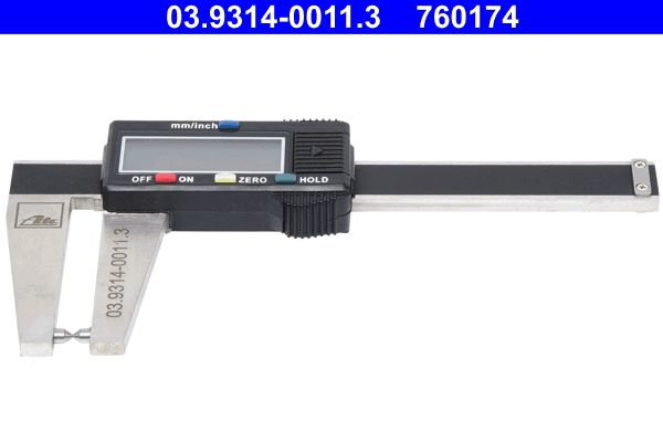 ATE 03.9314-0011.3 Vernier Calliper, brake disc thickness