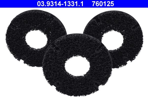 ATE 03.9314-1331.1 Cleaning Disc, wheel hub cleaning set