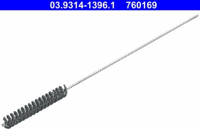 Hone Brush, brake saddle cleaning ATE 03.9314-1396.1