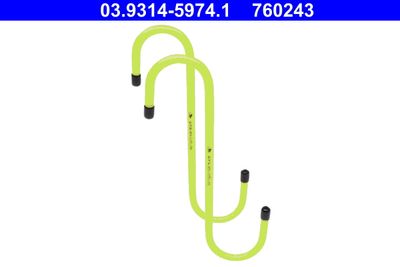 Hook, brake caliper (brake pad replacement) ATE 03.9314-5974.1
