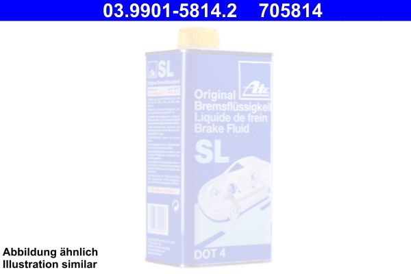 ATE 03.9901-5814.2 Brake Fluid