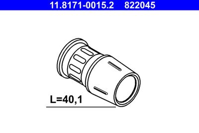 Guide Sleeve, brake caliper ATE 11.8171-0015.2