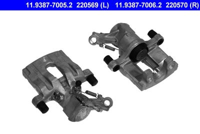 Brake Caliper ATE 11.9387-7006.2