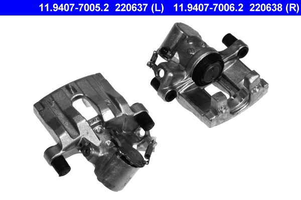 ATE 11.9407-7005.2 Brake Caliper