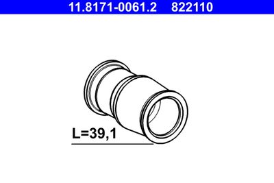 Guide Sleeve, brake caliper ATE 11.8171-0061.2