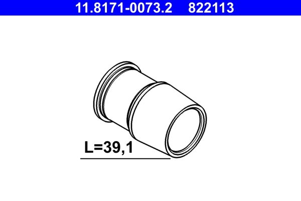ATE 11.8171-0073.2 Guide Sleeve, brake caliper