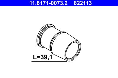 Guide Sleeve, brake caliper ATE 11.8171-0073.2