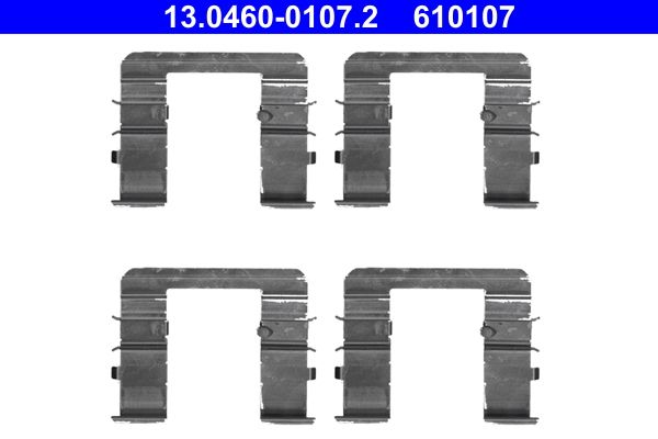 ATE 13.0460-0107.2 Accessory Kit, disc brake pad