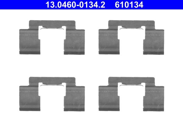 ATE 13.0460-0134.2 Accessory Kit, disc brake pad
