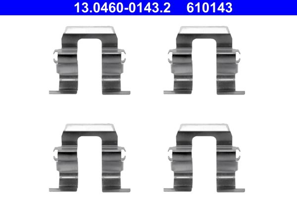 ATE 13.0460-0143.2 Accessory Kit, disc brake pad