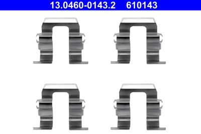 Accessory Kit, disc brake pad ATE 13.0460-0143.2