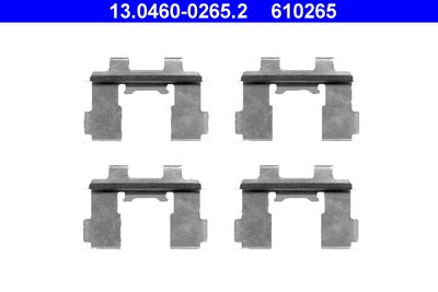 Accessory Kit, disc brake pad ATE 13.0460-0265.2
