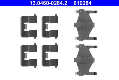Accessory Kit, disc brake pad ATE 13.0460-0284.2