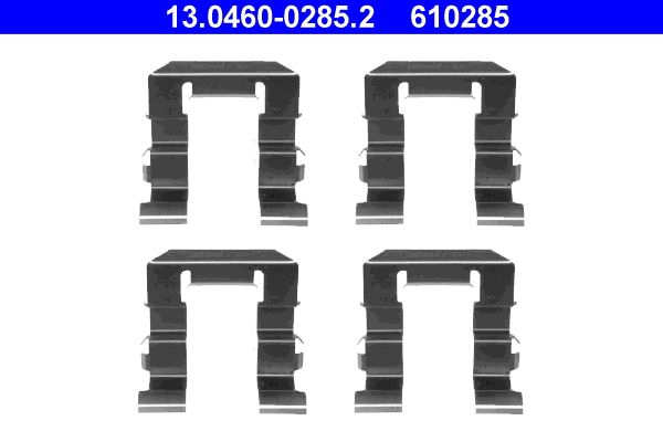 ATE 13.0460-0285.2 Accessory Kit, disc brake pad