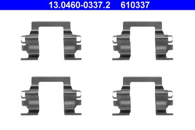 Accessory Kit, disc brake pad ATE 13.0460-0337.2