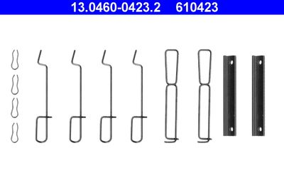 Accessory Kit, disc brake pad ATE 13.0460-0423.2