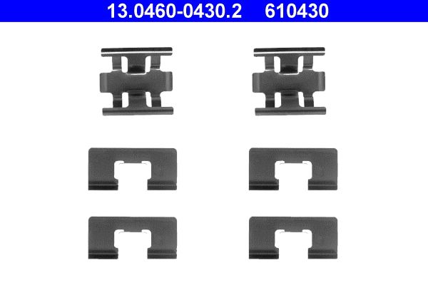ATE 13.0460-0430.2 Accessory Kit, disc brake pad