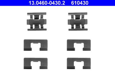 Accessory Kit, disc brake pad ATE 13.0460-0430.2