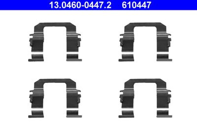 Accessory Kit, disc brake pad ATE 13.0460-0447.2
