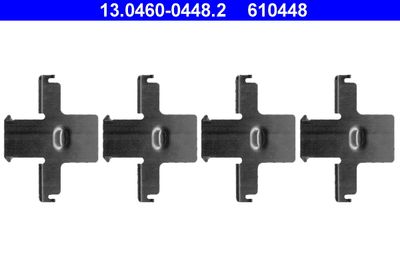 Accessory Kit, disc brake pad ATE 13.0460-0448.2