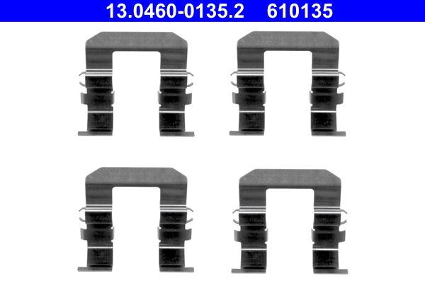 ATE 13.0460-0135.2 Accessory Kit, disc brake pad