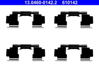 Accessory Kit, disc brake pad ATE 13.0460-0142.2