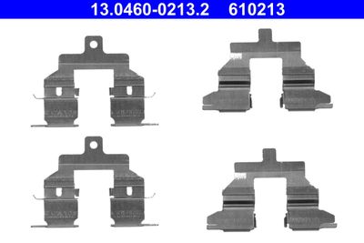 Accessory Kit, disc brake pad ATE 13.0460-0213.2