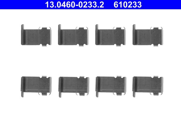 ATE 13.0460-0233.2 Accessory Kit, disc brake pad