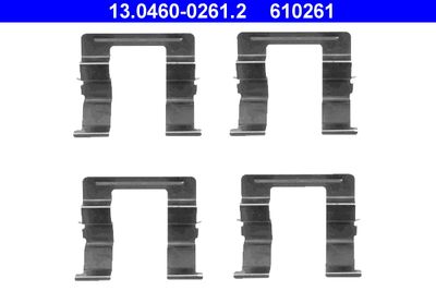 Accessory Kit, disc brake pad ATE 13.0460-0261.2