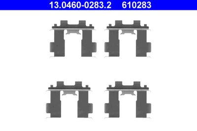 Accessory Kit, disc brake pad ATE 13.0460-0283.2