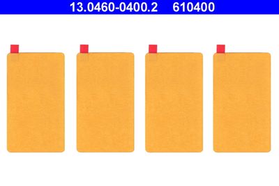 Accessory Kit, disc brake pad ATE 13.0460-0400.2