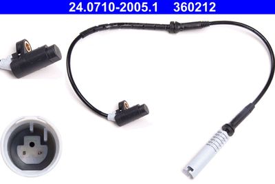 Sensor, wheel speed ATE 24.0710-2005.1