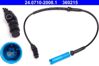 Sensor, wheel speed ATE 24.0710-2008.1