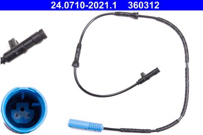 Sensor, wheel speed ATE 24.0710-2021.1