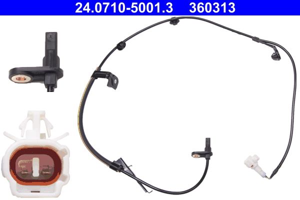 ATE 24.0710-5001.3 Sensor, wheel speed