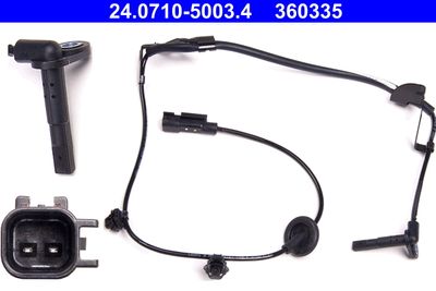 Sensor, wheel speed ATE 24.0710-5003.4
