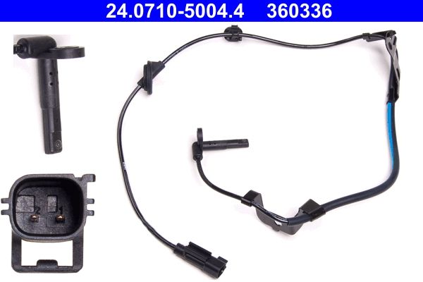 ATE 24.0710-5004.4 Sensor, wheel speed
