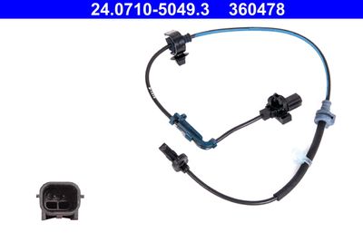 Sensor, wheel speed ATE 24.0710-5049.3